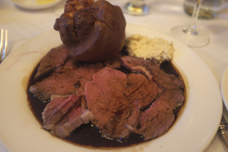 Simpaon's in the Strand Roast Beef