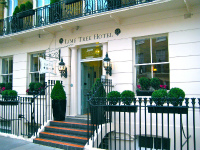 ロンドンでは「Lime Tree Hotel　ライムツリー・ホテル」を予約しました。